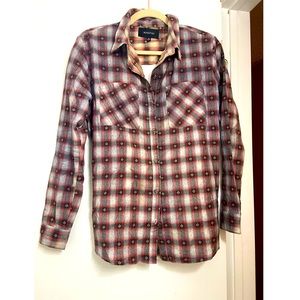 Mink Pink Button Down with Cut Out Back.